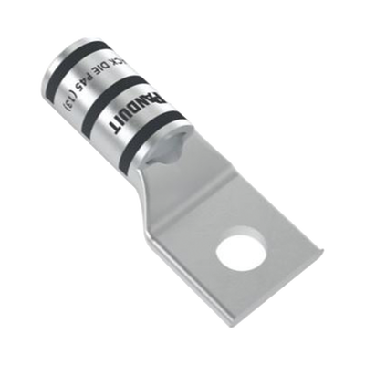 Zapata de compresión LCA2/0-56-X para cal. 2/0 Awg, Barreno para tornillo prisionero de 5/16, 1 Pz
