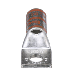 Terminal de Compresión de Cobre con Orificio 3/8 in, para Cable 3/0 AWG. 1 Pz.