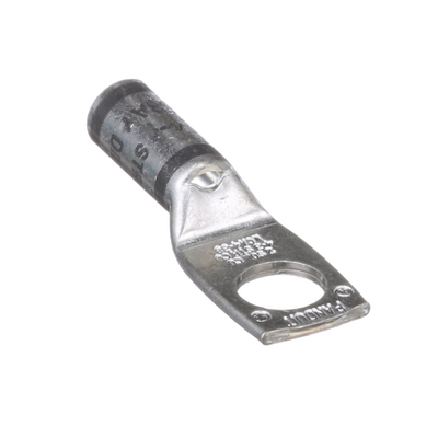 Zapata de compresión LCA4-38-L, para cal. 4 Awg, Barreno para tornillo prisionero de 3/8, 1 Pz