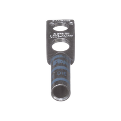 Zapata de compresión LCC6-14JAW-l para cal. 6 Awg, Doble barreno para tornillo prisionero de 1/4, 1 pz