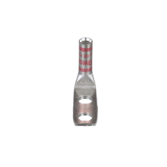 Zapata de compresión LCC8-14AF-L a 90° grados para cal. 8 Awg, Barreno para tornillo prisionero de 1/4, 1 Pz