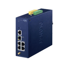 (LoRa) Gateway Industrial LoRaWAN con 5 puertos 10/100/1000T, Banda de 902 a 928 MHz,  Con 2 Entradas y Salidas Digitales