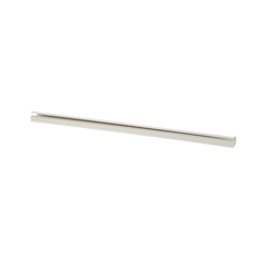 Canaleta LD10 de PVC rígido, con cinta adhesiva para instalación sin herramientas, de 38.4 x 24 x 3048 mm, Color Blanco Mate