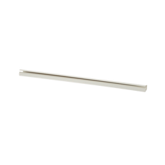 Canaleta LD10 de PVC rígido, con cinta adhesiva para instalación sin herramientas, de 38.4 x 24 x 3048 mm, Color Blanco Mate
