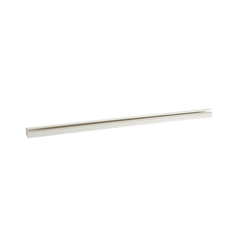 Canaleta LD10 de PVC rígido, con cinta adhesiva para instalación sin herramientas, de 38.4 x 24 x 3048 mm, Color Blanco Mate