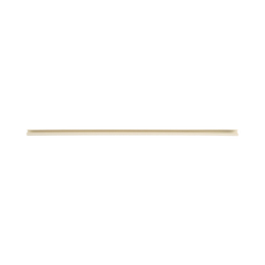 Canaleta LD3 de PVC rígido, con cinta adhesiva para instalación sin herramientas, 19.6 x 11.2 x 1828.8 mm, Color Blanco Mate