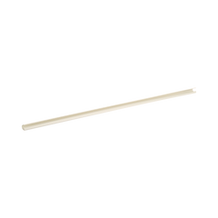 Canaleta LD3 de PVC rígido, con cinta adhesiva para instalación sin herramientas, 19.6 x 11.2 x 1828.8 mm, Color Blanco Mate