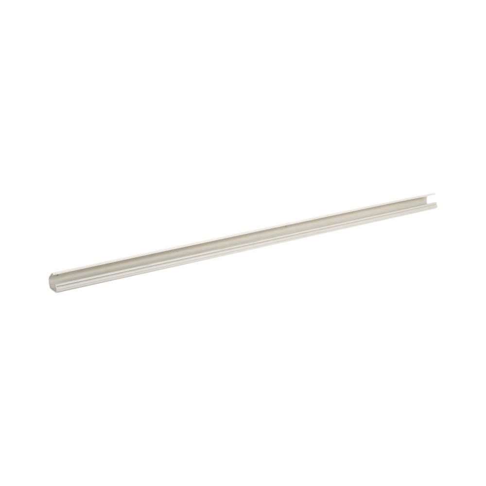 Canaleta LD5 de PVC rígido, con cinta adhesiva para instalación sin herramientas, 26 x 15 x 1828.8 mm, Color Blanco Mate