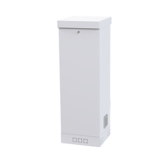 Gabinete para Piso, Capacidad, 31 Unidades de Rack, Doble puerta y Postes frontales e intermedios ajustables, Color Blanco, Se envía el Gabinete Armado.
