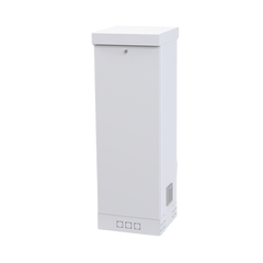 Gabinete para Piso, Capacidad, 31 Unidades de Rack, Doble puerta y Postes frontales e intermedios ajustables, Color Blanco, Se envía el Gabinete Armado.