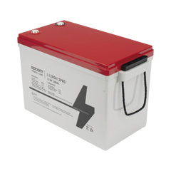 Batería de Litio Ciclo Profundo / 12.8 Vcc 280Ah (3.58 kWh) / LiFePO4 / 6000 Ciclos / Descarga 140A / Carga Rápida 100A / Solar y Marina / BMS con Corte a 11.2V
