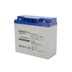 Batería 12 V / 18 Ah / UL / Tecnología AGM / Vida útil promedio de 5 años / Para uso en equipo electrónico, Alarmas de Intrusión / Incendio/ Control de acceso / Video Vigilancia / Terminales T1