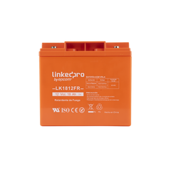 Batería de respaldo 12 V |  18 Ah | AGM | Certificada UL94-V0 Retardante a la Flama  | Especial para Seguridad Electrónica | UPS | Sistemas de Emergencia | Vida útil 5 años | Terminales T1