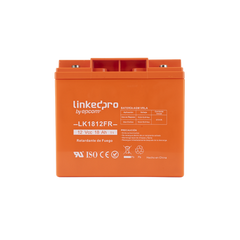 Batería 12 V / 18 Ah / UL / Tecnología AGM / Vida útil promedio de 5 años / Retardante a la Flama / Para uso en equipo electrónico, Alarmas de Intrusión / Incendio/ Control de acceso / Video Vigilancia / TermInale