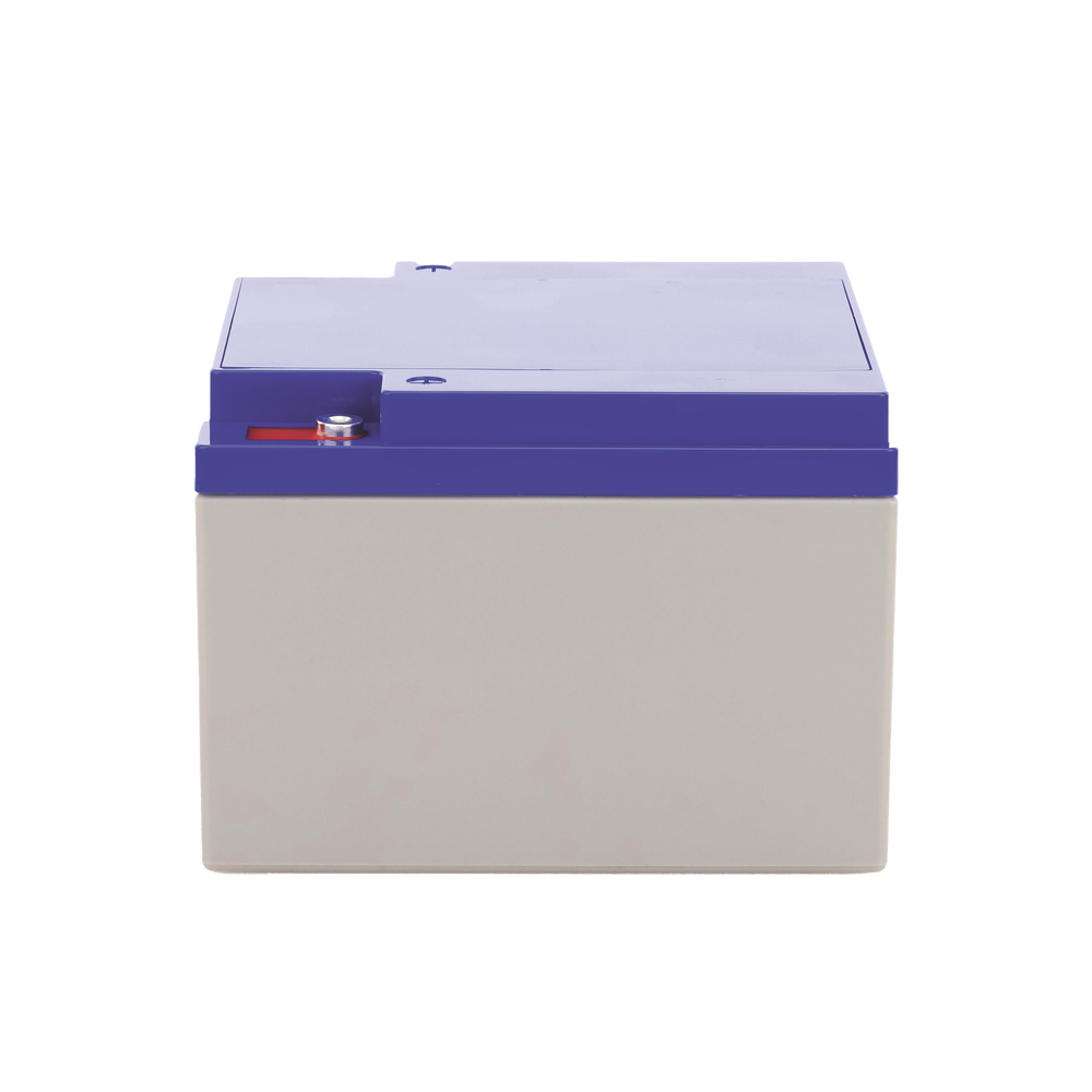 Batería de respaldo 12 V | 26 Ah AGM | Especial para Seguridad Electrónica | UPS | Sistemas de Emergencia | Vida útil 5 años | Terminales M5