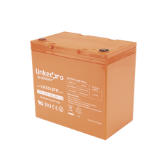 Batería de respaldo  12 V | 55 Ah | AGM | Certificada UL94-V0 Retardante a la Flama | Especial para Seguridad Electrónica | UPS  | Sistemas de emergencia | Vida útil 5 años | Terminales T2