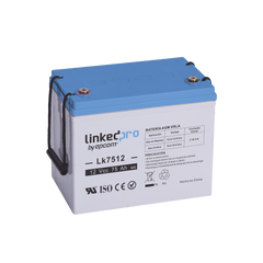 Batería de respaldo 12 V |  75 Ah | AGM | Especial para equipo electrónico | UPS  | Sistemas de Emergencia | Aplicaciones Fotovoltaicas | Terminales T3