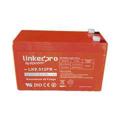 Batería 12 V / 9.5 Ah / UL / Tecnología AGM-VRLA / Vida útil promedio de 5 años / Retardante a la Flama /  Uso en equipo electrónico, Alarmas de Intrusión / Incendio/ Control de acceso / Video Vigilancia / Termina