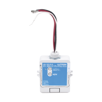 (RadioRA2) Relay control de iluminación, carga 16A, 120/277V, compatible con RadioRA2, RA2Select y RR3.