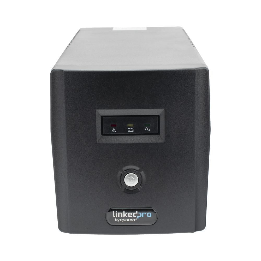UPS 1000VA/600 W Línea Interactiva 120Vca / 8 tomas 5-15R (6 Respaldadas) / Regulación de Voltaje / Protección RJ45