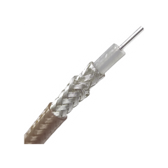 Carrete de 305m de Cable Coaxial Tipo RG-142, Doble Malla, 50 Ohms