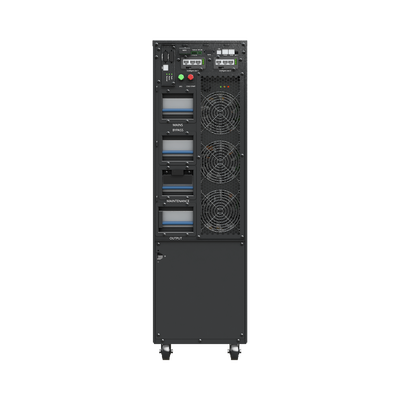 UPS de 15000 VA/10000 W, Online Doble Conversión, 3F 200 - 240 Vac de Entrada, 3F 200 - 240 Vac de Salida, Terminal Hardwired, Onda Senoidal Pura, Torre o Rack de 6 UR, Con 3 Tomas NEMA L6-30R