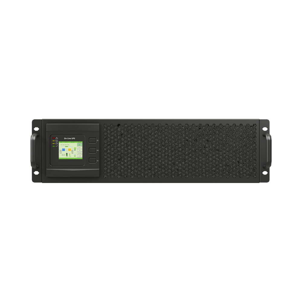 UPS de 20 KVA/20 kW, Online Doble Conversión, 220 Vac L-L de Entrada 3 Fases, Entrada Hardwired, Onda Senoidal Pura, Torre o Rack