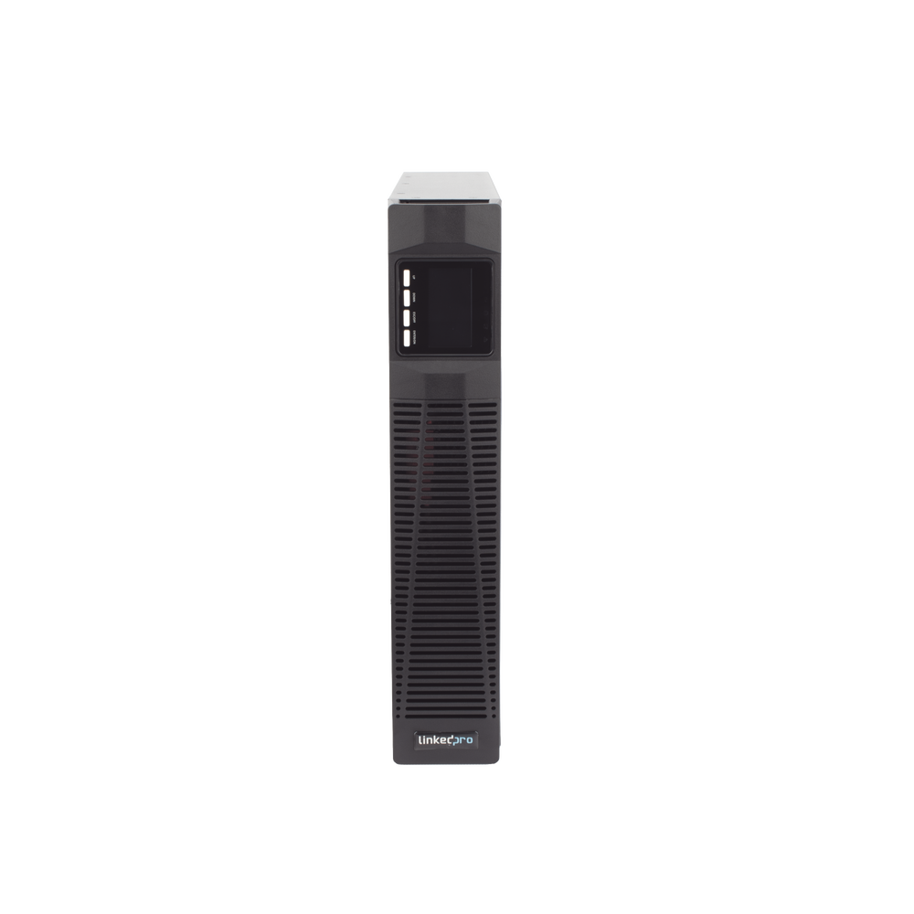 UPS de 2000VA/1800W / Topología On-Line Doble Conversión / Entrada y Salida de 120 Vca / Clavija de Entrada NEMA 5-20P / Pantalla LCD Configurable / Formato Rack/Torre