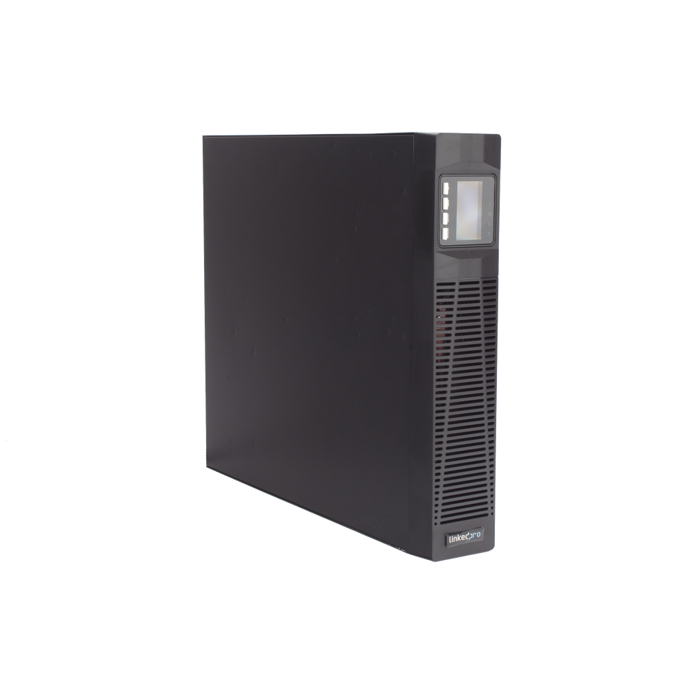UPS de 2000VA/1800W / Topología On-Line Doble Conversión / Entrada y Salida de 120 Vca / Clavija de Entrada NEMA 5-20P / Pantalla LCD Configurable / Formato Rack/Torre