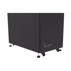 Gabinete para Telecomunicaciones Rack Estándar de 19", 42UR, 600 mm Ancho x 1000 mm Profundidad. Fabricado en Acero, Se envía el Gabinete Armado.
