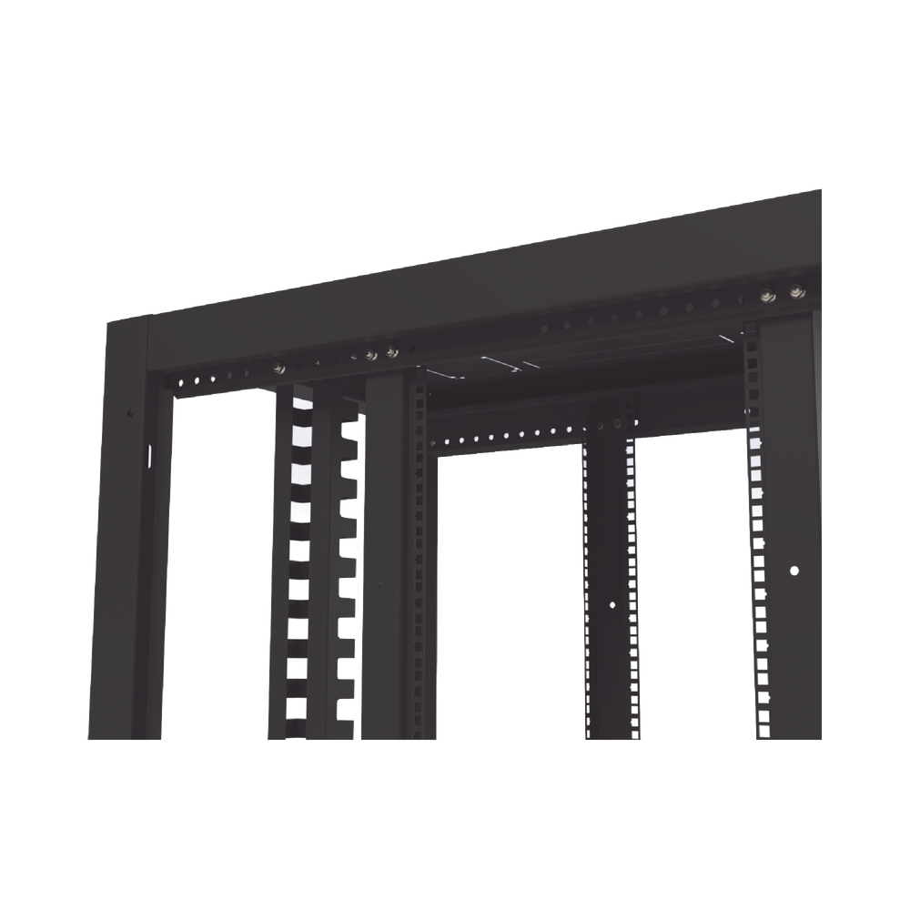 Gabinete para Telecomunicaciones Rack Estándar de 19", 42UR, 600 mm Ancho x 1000 mm Profundidad. Fabricado en Acero, Se envía el Gabinete Armado.