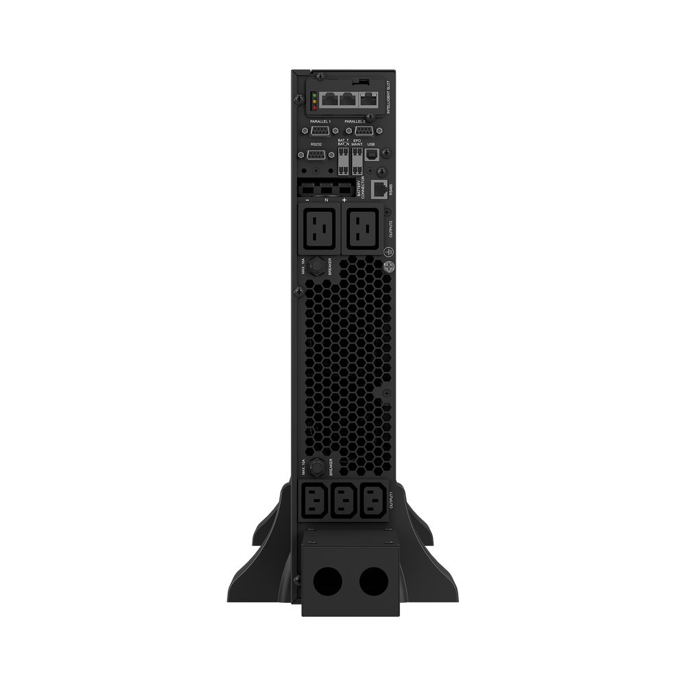 UPS Rack-Torre 6KVA / 5.4kW Entrada s 220VCA, Salida 220VCA (Fase Única), 2 Unidades Rack, Equipo de Largo Tiempo de Operación con Respaldo