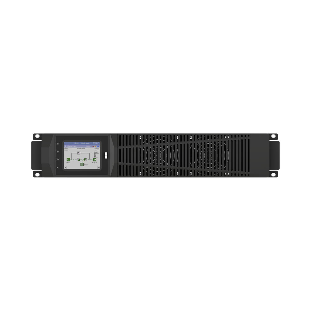 UPS Rack-Torre 6KVA / 5.4kW Entrada s 220VCA, Salida 220VCA (Fase Única), 2 Unidades Rack, Equipo de Largo Tiempo de Operación con Respaldo