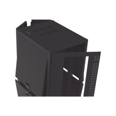 Gabinete para Telecomunicaciones Rack Estándar de 19", 42UR, 800 mm Ancho x 1000 mm Profundidad. Fabricado en Acero, Se envía el Gabinete Armado.