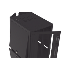Gabinete para Telecomunicaciones Rack Estándar de 19", 42UR, 800 mm Ancho x 1000 mm Profundidad. Fabricado en Acero, Se envía el Gabinete Armado.