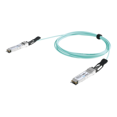 Cable AOC QSFP+ de 40 Gbps a 40 Gbps / Cable de fibra óptica Activo / Longitud: 3 metros