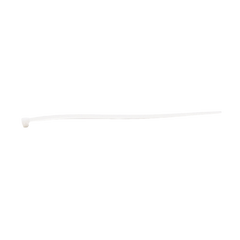 Cincho de plástico, Color Natural, 4.8 x 370 mm, Ideal para sujeción de cables (Bolsa con 100 piezas)