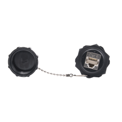 Acoplador Industrial RJ45-RJ45 Categoría 6 Blindado IP67 (Waterproof)