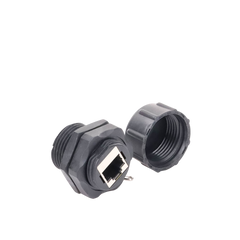 Acoplador Industrial RJ45-RJ45 Categoría 6 Blindado IP67 (Waterproof)
