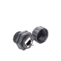 Acoplador Industrial RJ45-RJ45 Categoría 6 Blindado IP67 (Waterproof)