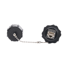 Jack Industrial RJ45 Categoría 6 Blindado, IP67 (Waterproof)