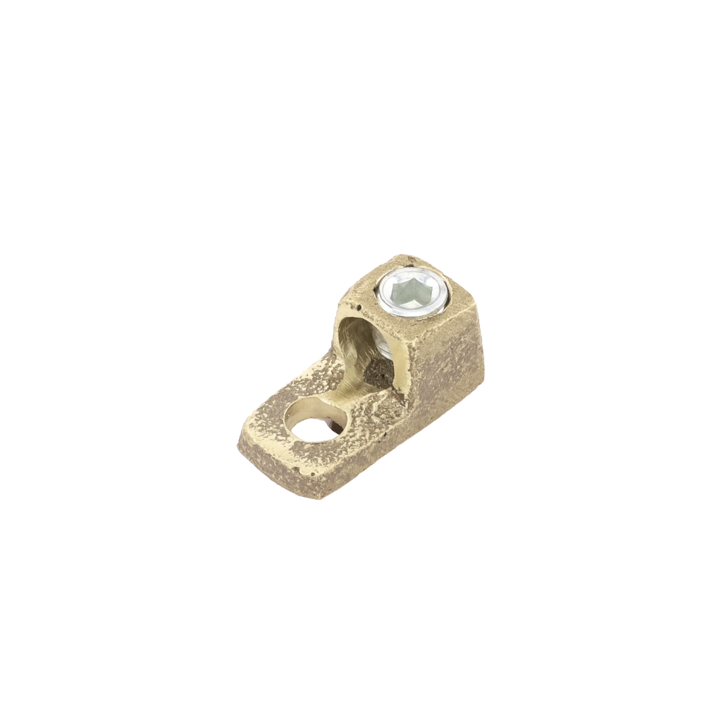 Conector Bornes a Cable / Bronce 100% / Borne 3/8 in / Cable 4-2/0 AWG / Sin Soldadura Exotérmica