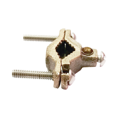 Conector para Tubo de hasta 1 1/4" a cable Cal. 4 AWG. Ideal para Aterrizaje de Torres TZ