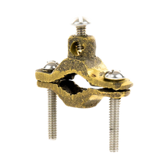 Conector para Tubo de hasta 1 1/4" a cable Cal. 4 AWG. Ideal para Aterrizaje de Torres TZ