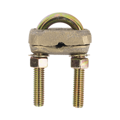Conector Varilla-Cable Tipo Perro / Bronce 100% / Varilla 5/8 in / Cable 4-2/0 AWG / Sin Soldadura