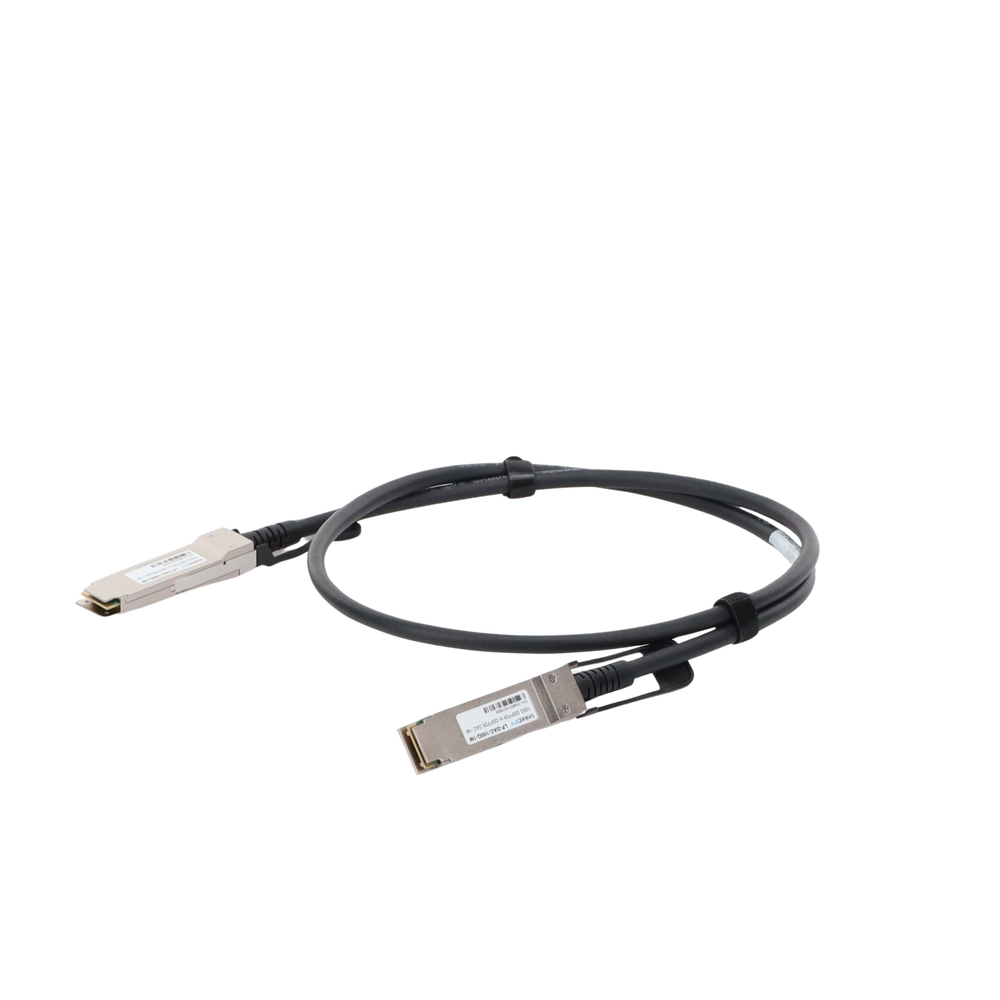 Cable DAC QSFP28 de 100 Gbps a 100 Gbps / Passive Direct Attach Copper Twinax Cable / Longitud: 1 metro