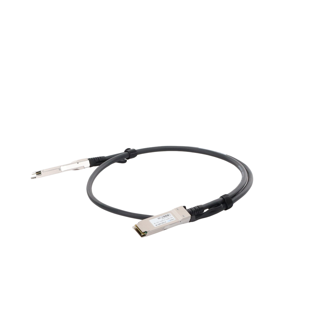 Cable DAC QSFP+ de 40 Gbps a 40 Gbps / Passive Direct Attach Copper Twinax Cable / Longitud: 1 metros