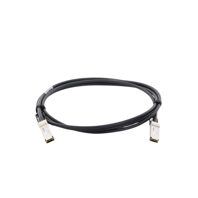 Cable DAC QSFP+ de 40 Gbps a 40 Gbps / Passive Direct Attach Copper Twinax Cable / Longitud: 3 metros