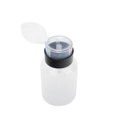 Botella Dispensadora de Alcohol, Capacidad 200 ml, Sistema de Bloqueo-Antiderrames, Ideal para Limpieza y Preparación de Fibra Óptica