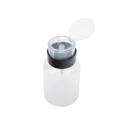 Botella Dispensadora de Alcohol, Capacidad 200 ml, Sistema de Bloqueo-Antiderrames, Ideal para Limpieza y Preparación de Fibra Óptica